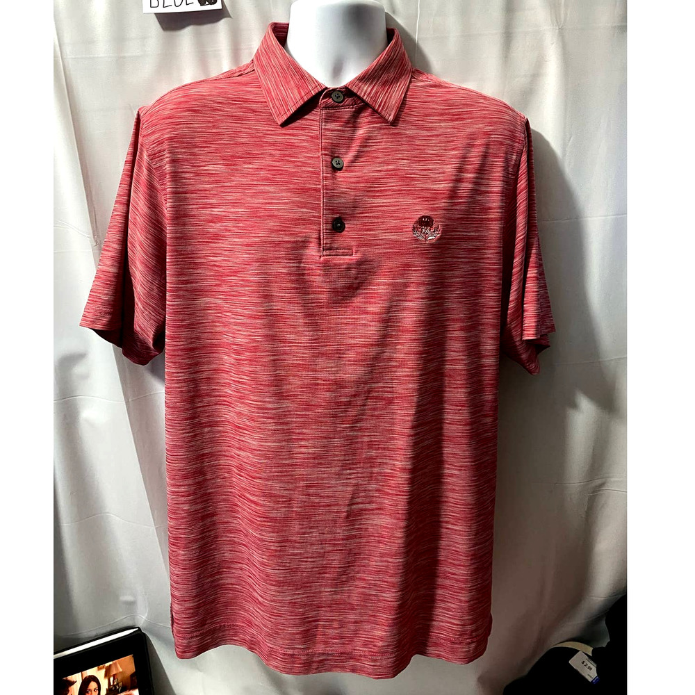 Footjoy Golf polo Red size Medium with Golf Crest